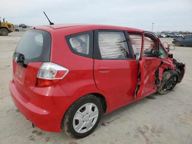 JHMGE8H36DC056430 - 2013 HONDA FIT RED photo 3