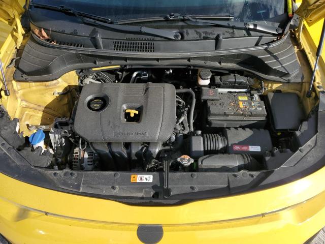 KNDJ33AU6L7116698 - 2020 KIA SOUL EX YELLOW photo 12