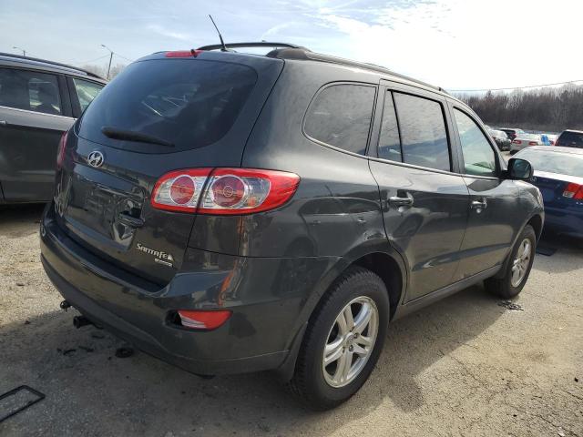 5XYZGDAG6BG083422 - 2011 HYUNDAI SANTA FE GLS GRAY photo 3