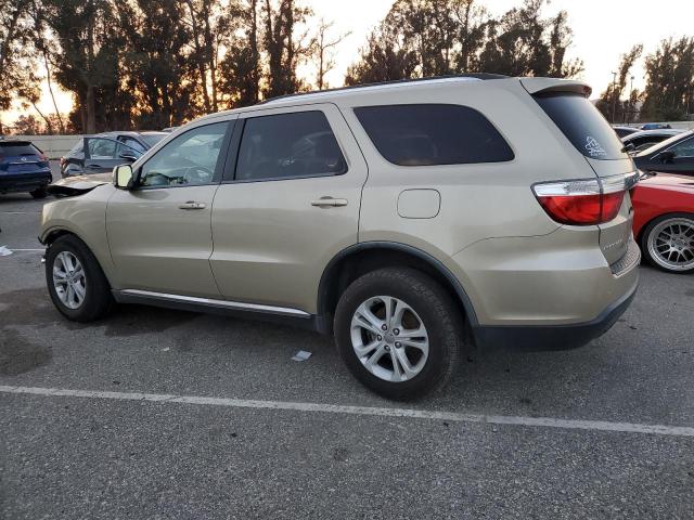 1D4RD4GG6BC740355 - 2011 DODGE DURANGO CREW BEIGE photo 2