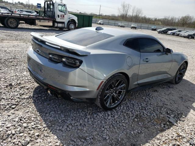 1G1FK1R61P0119034 - 2023 CHEVROLET CAMARO ZL1 SILVER photo 3