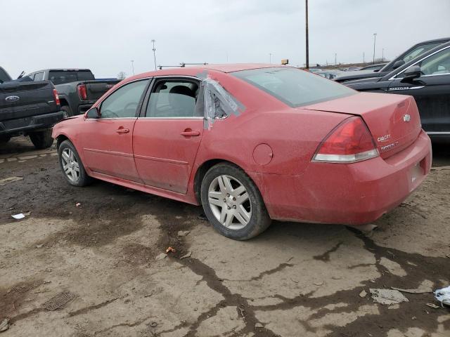 2G1WG5E33D1250373 - 2013 CHEVROLET IMPALA LT RED photo 2