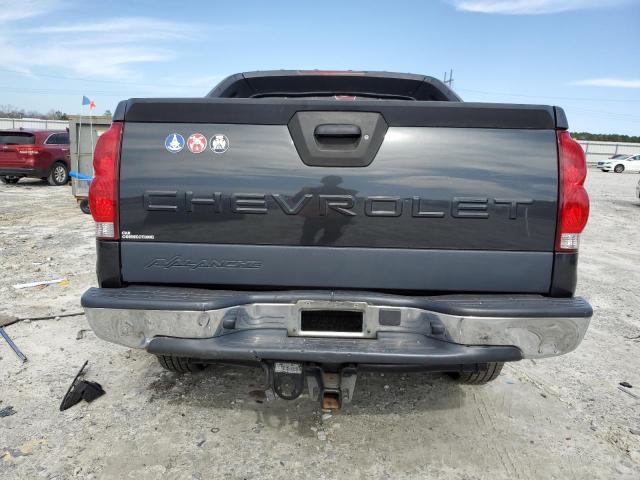 3GNEC12ZX6G212530 - 2006 CHEVROLET AVALANCHE C1500 BLUE photo 6