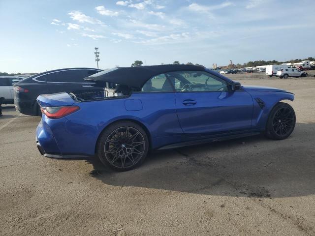 WBS33BA09NCJ27908 - 2022 BMW M4 COMPETITION BLUE photo 3