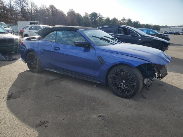 WBS33BA09NCJ27908 - 2022 BMW M4 COMPETITION BLUE photo 4