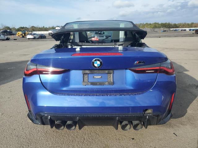 WBS33BA09NCJ27908 - 2022 BMW M4 COMPETITION BLUE photo 6