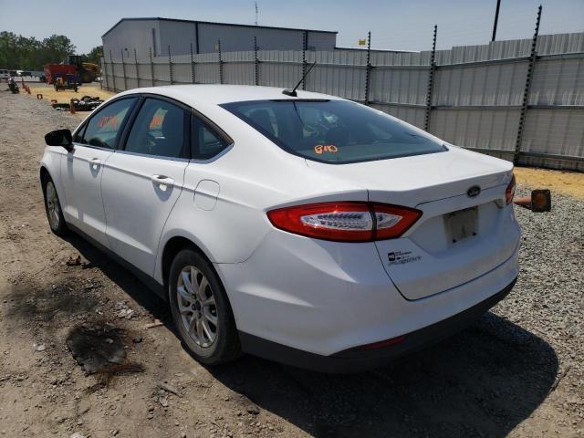 3FA6P0G77GR221958 - 2016 FORD FUSION S WHITE photo 3