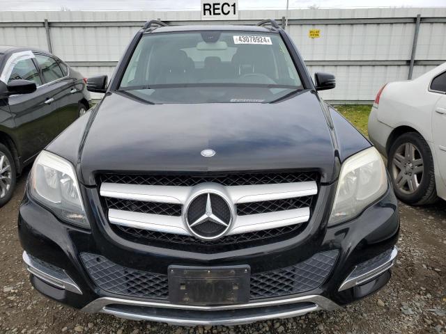 WDCGG8JB0DG125547 - 2013 MERCEDES-BENZ GLK 350 4MATIC BLACK photo 5