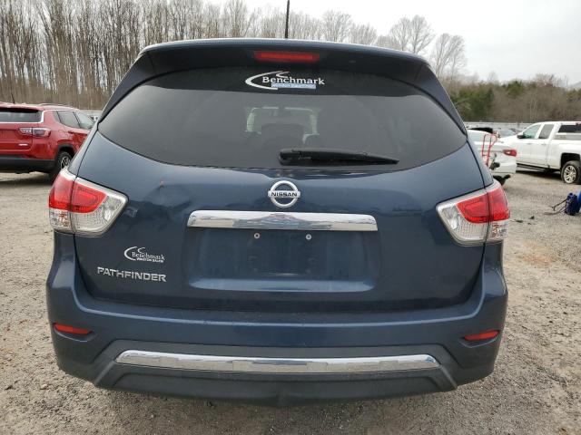 5N1AR2MN7EC711711 - 2014 NISSAN PATHFINDER S BLUE photo 6