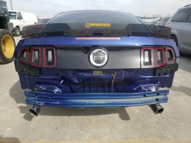 1ZVBP8CF6E5235402 - 2014 FORD MUSTANG GT BLUE photo 6