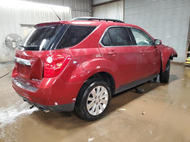 2CNFLEEY6A6294084 - 2010 CHEVROLET EQUINOX LT BURGUNDY photo 3