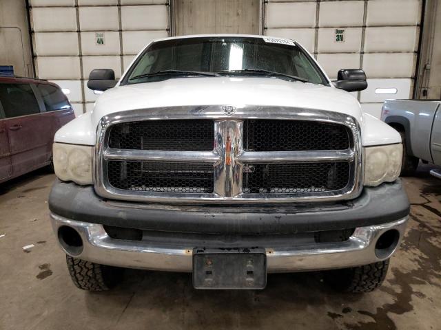 3D7KU26D43G843014 - 2003 DODGE RAM 2500 ST WHITE photo 5