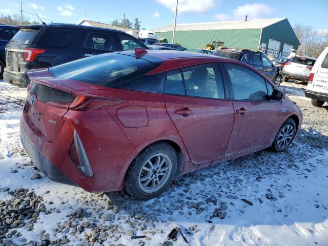 JTDKAMFP0M3196057 - 2021 TOYOTA PRIUS PRIM LE RED photo 3