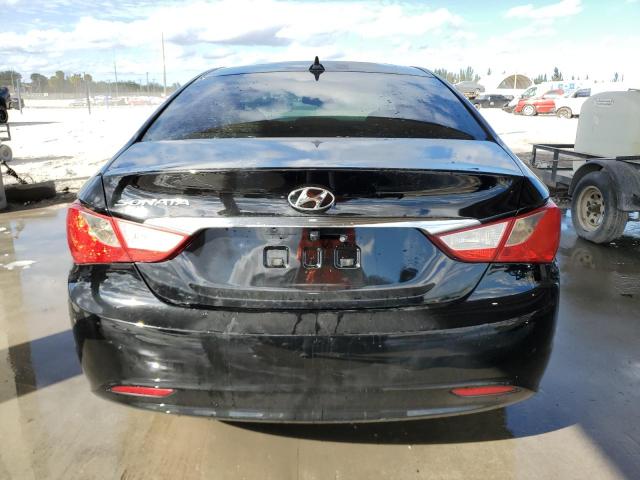 5NPEB4ACXDH652973 - 2013 HYUNDAI SONATA GLS BLACK photo 6