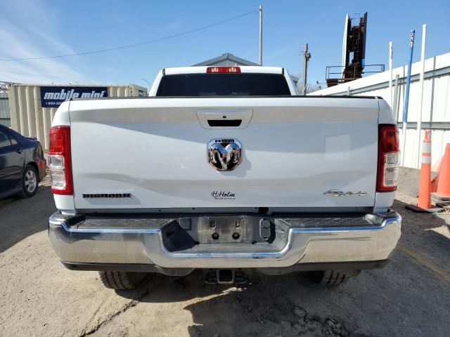 3C6UR5DL5NG410246 - 2022 RAM 2500 BIG HORN/LONE STAR WHITE photo 6