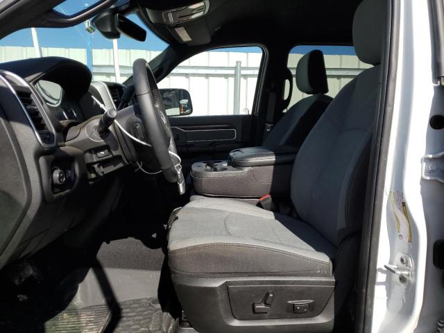 3C6UR5DL5NG410246 - 2022 RAM 2500 BIG HORN/LONE STAR WHITE photo 7