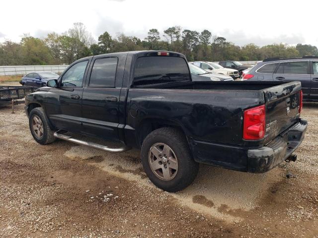 1D7HE58N85S136296 - 2005 DODGE DAKOTA QUAD LARAMIE BLACK photo 2