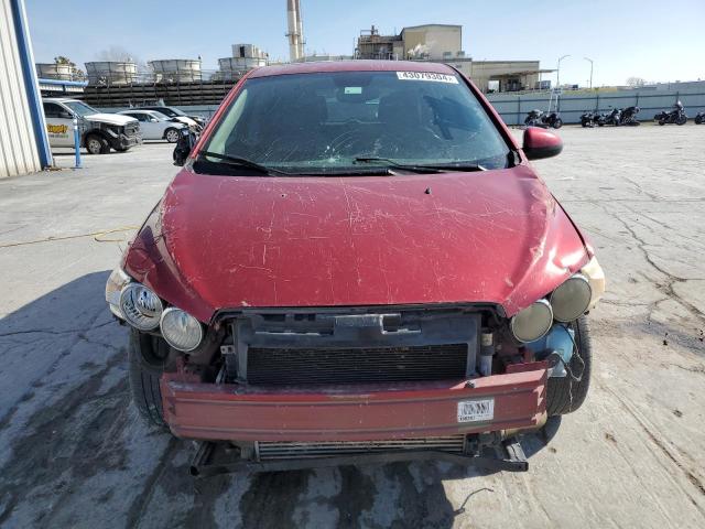 1G1JE6SB9D4163499 - 2013 CHEVROLET SONIC LTZ RED photo 5