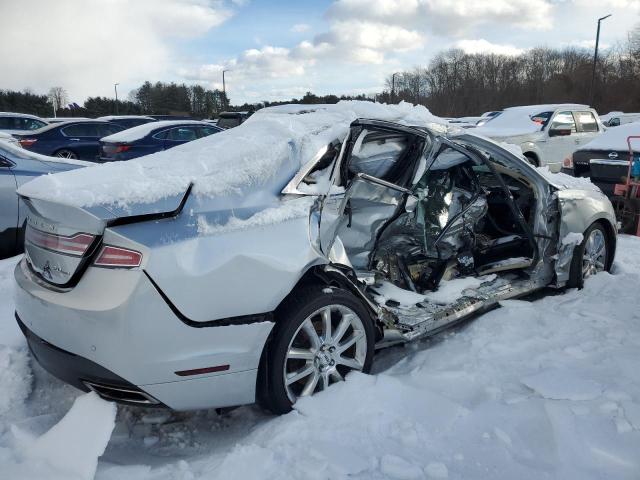 3LN6L2G93FR615213 - 2015 LINCOLN MKZ SILVER photo 3
