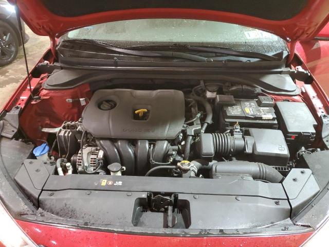 5NPD84LF3LH627963 - 2020 HYUNDAI ELANTRA SEL RED photo 11