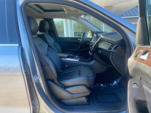 4JGDA5HB7EA427710 - 2014 MERCEDES-BENZ ML 350 4MATIC GRAY photo 5
