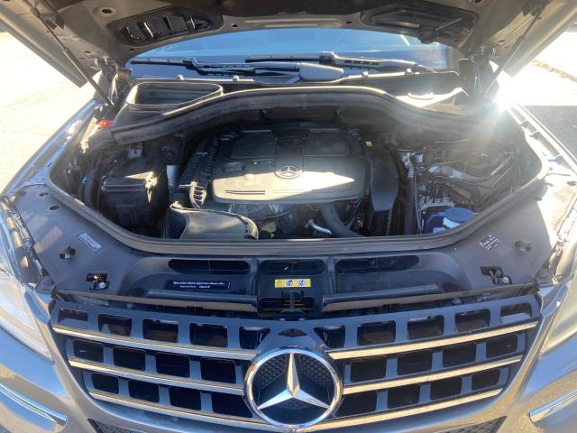 4JGDA5HB7EA427710 - 2014 MERCEDES-BENZ ML 350 4MATIC GRAY photo 8