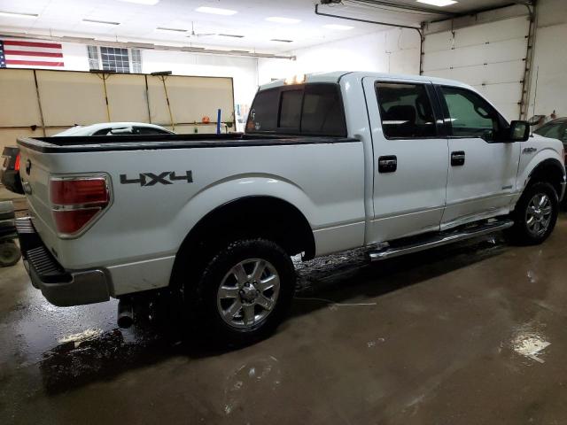 1FTFW1ET9DFA36189 - 2013 FORD F150 SUPERCREW WHITE photo 3