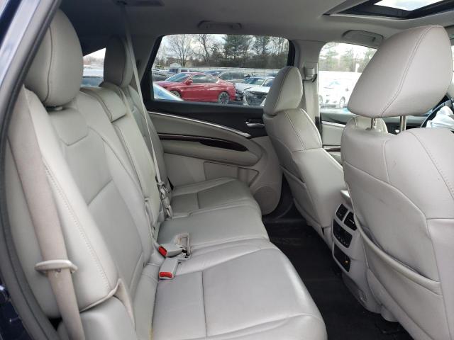 5FRYD4H49EB037609 - 2014 ACURA MDX TECHNOLOGY BLUE photo 10