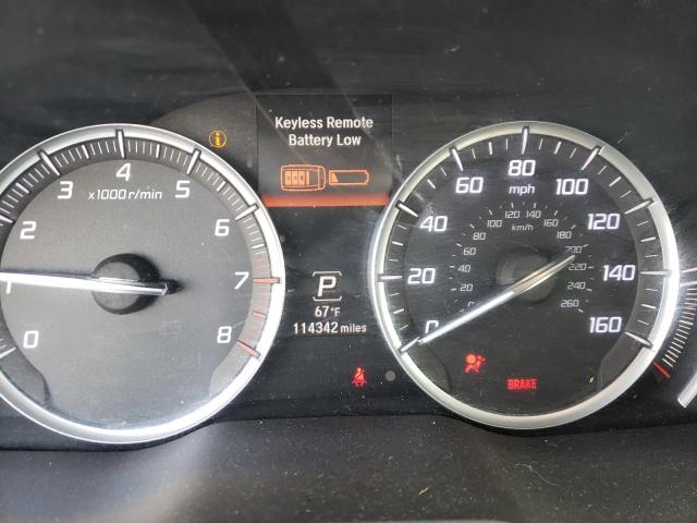 5FRYD4H49EB037609 - 2014 ACURA MDX TECHNOLOGY BLUE photo 9