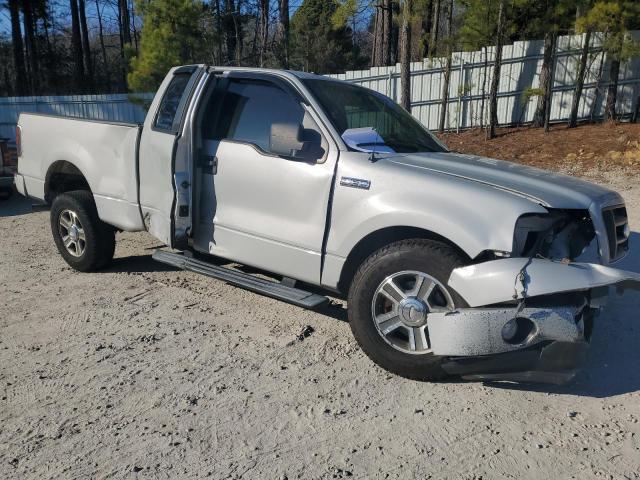 1FTRX12W58FC23783 - 2008 FORD F150 SILVER photo 4