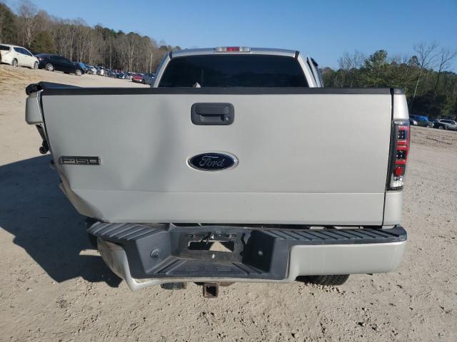 1FTRX12W58FC23783 - 2008 FORD F150 SILVER photo 6