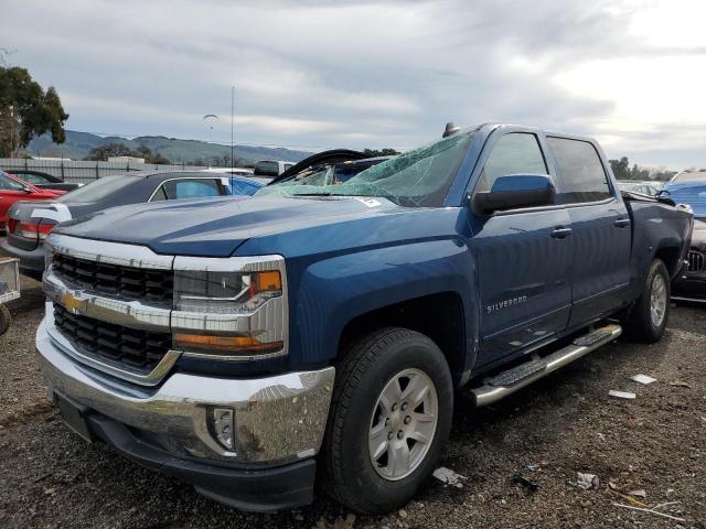 3GCUCRER1JG356572 - 2018 CHEVROLET SILVERADO C1500 LT BLUE photo 1