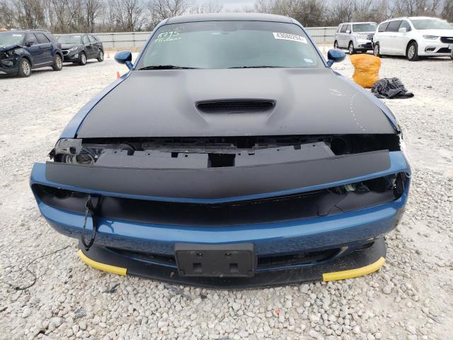 2C3CDZFJ5MH681199 - 2021 DODGE CHALLENGER R/T SCAT PACK BLUE photo 5