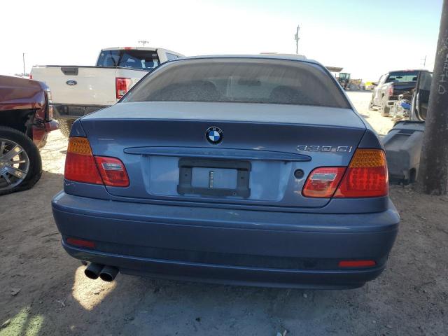 WBABD53404PL10443 - 2004 BMW 330 CI BLUE photo 6