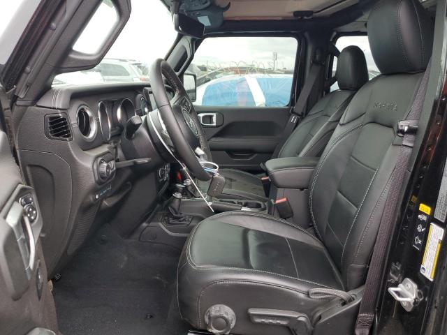 1C4JJXP65NW228147 - 2022 JEEP WRANGLER U SAHARA 4XE BLACK photo 7