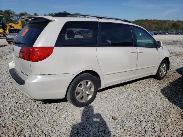 5TDZK22C58S205441 - 2008 TOYOTA SIENNA XLE WHITE photo 3