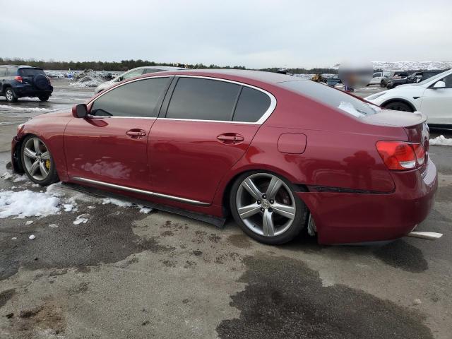 JTHBN96S565005213 - 2006 LEXUS GS 430 RED photo 2