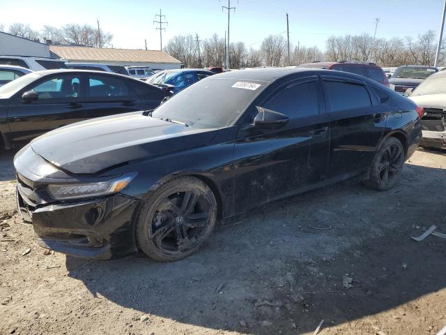 1HGCV2F37NA017358 - 2022 HONDA ACCORD SPORT BLACK photo 1