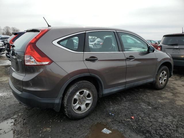 2HKRM4H31EH677926 - 2014 HONDA CR-V LX BROWN photo 3