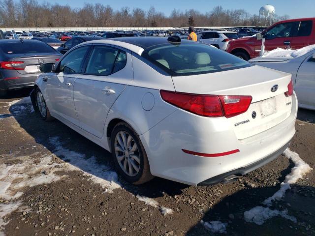 5XXGN4A73EG349968 - 2014 KIA OPTIMA EX WHITE photo 2