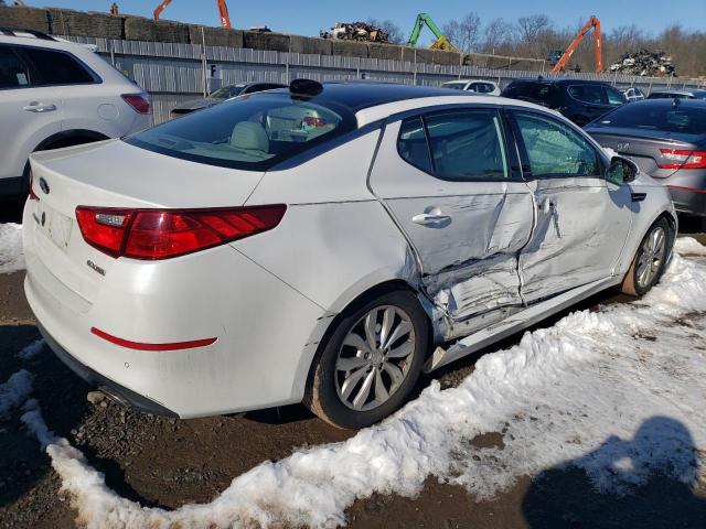 5XXGN4A73EG349968 - 2014 KIA OPTIMA EX WHITE photo 3