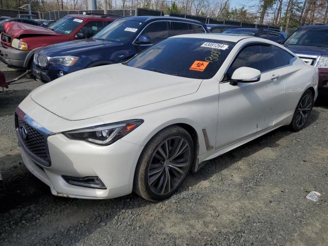 JN1CV7EL1HM320817 - 2017 INFINITI Q60 BASE WHITE photo 1