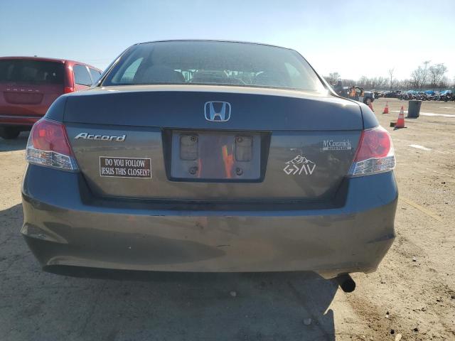 1HGCP2F38AA131034 - 2010 HONDA ACCORD LX GRAY photo 6