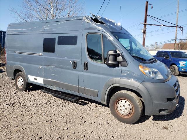3C6TRVDG3JE160672 - 2018 RAM PROMASTER 2500 HIGH أزرق صورة 4