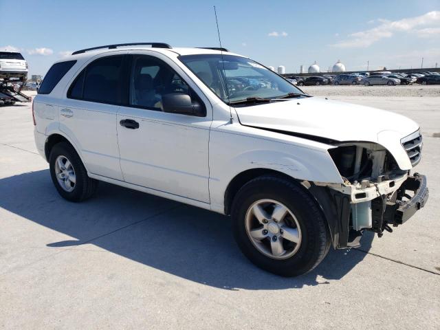 KNDJD735285848632 - 2008 KIA SORENTO EX WHITE photo 4