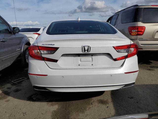 1HGCV1F55MA074703 - 2021 HONDA ACCORD EXL WHITE photo 6