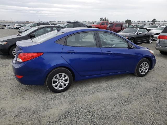 KMHCT4AE8EU623562 - 2014 HYUNDAI ACCENT GLS BLUE photo 3