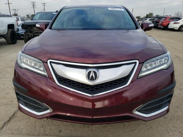 5J8TB3H38HL024677 - 2017 ACURA RDX BURGUNDY photo 5