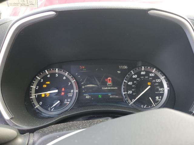 5TDGZRBH8MS132650 - 2021 TOYOTA HIGHLANDER XLE RED photo 9