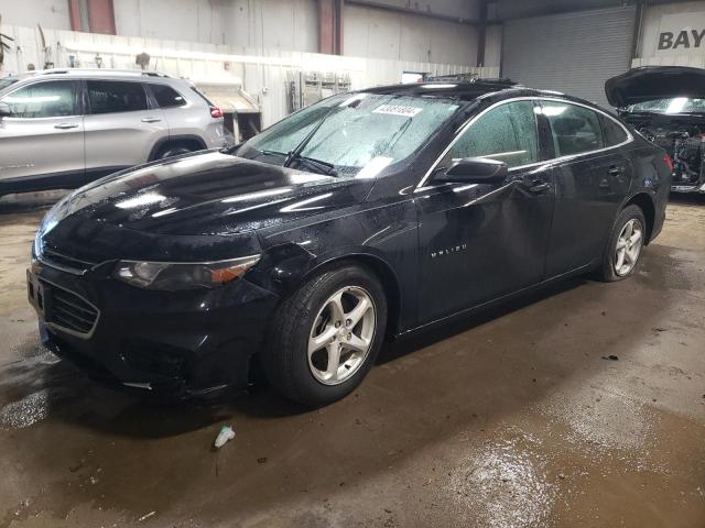 1G1ZB5ST4JF275562 - 2018 CHEVROLET MALIBU LS BLACK photo 1